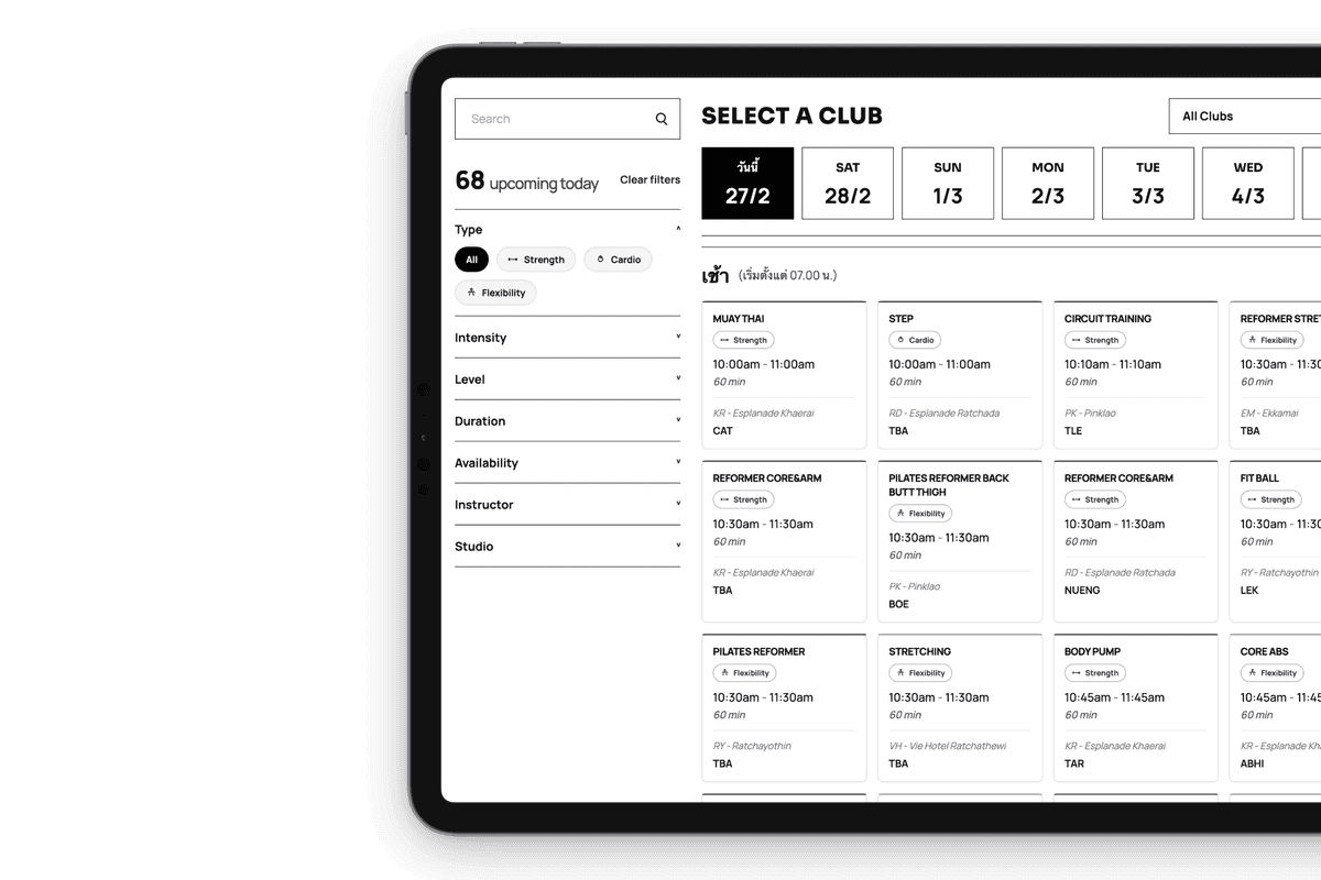 Fitness Website Design | Gym & Studio | Booking System & SEO | nConnect