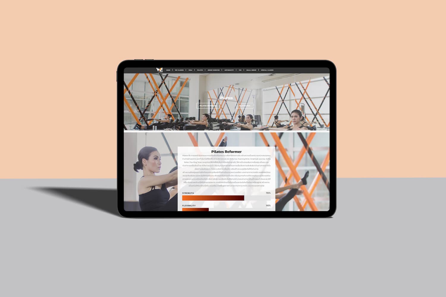 WE Fitness - Web Design & Development Portfolio