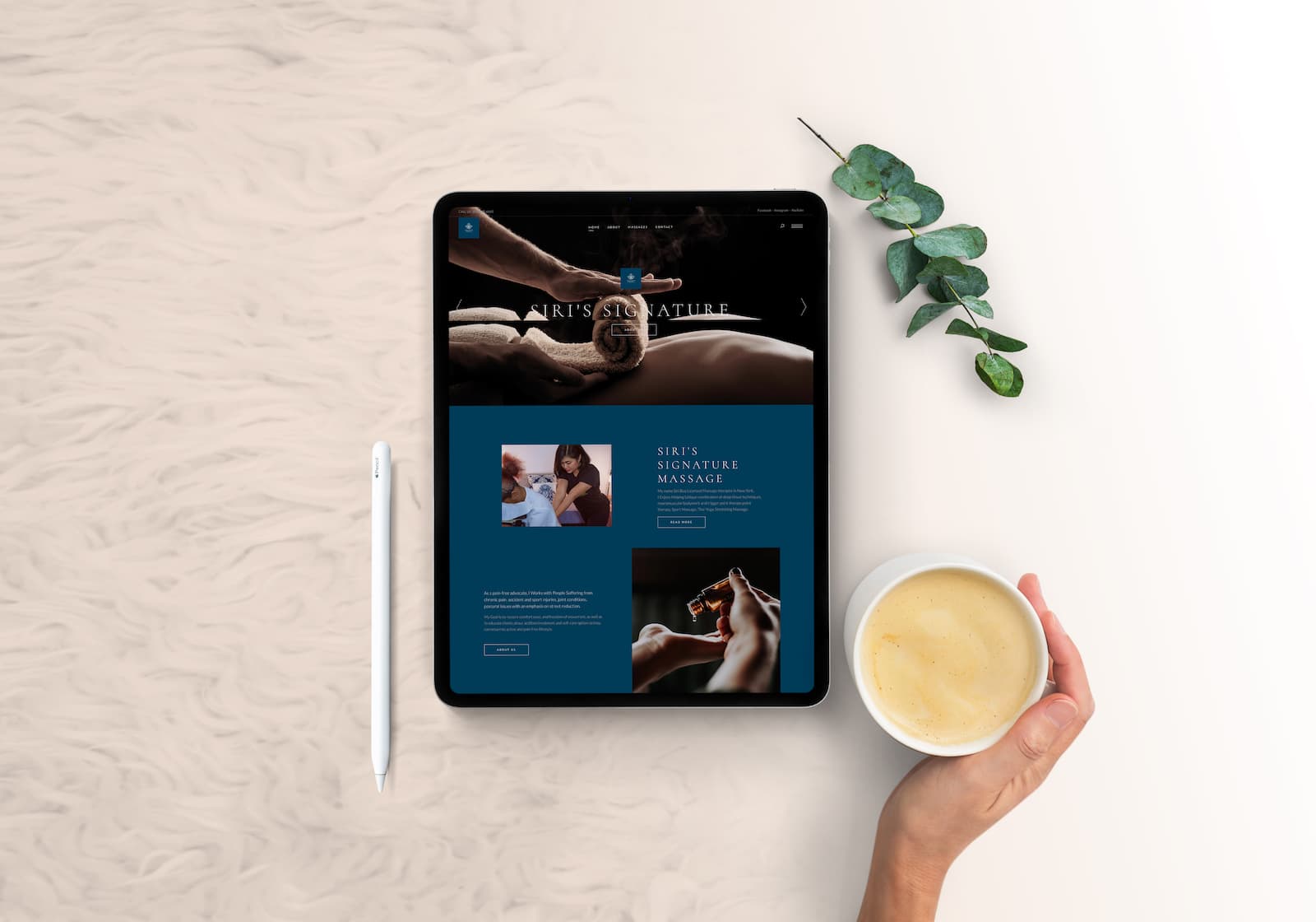 Thaitouchtherapy - Web Design & Development Portfolio