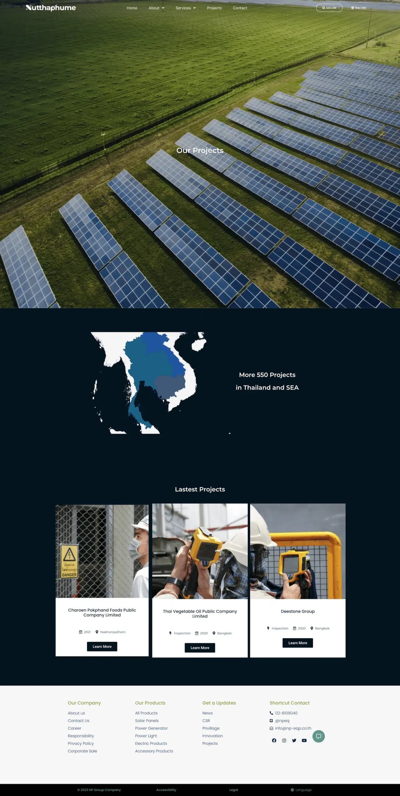 Electrical Website Design