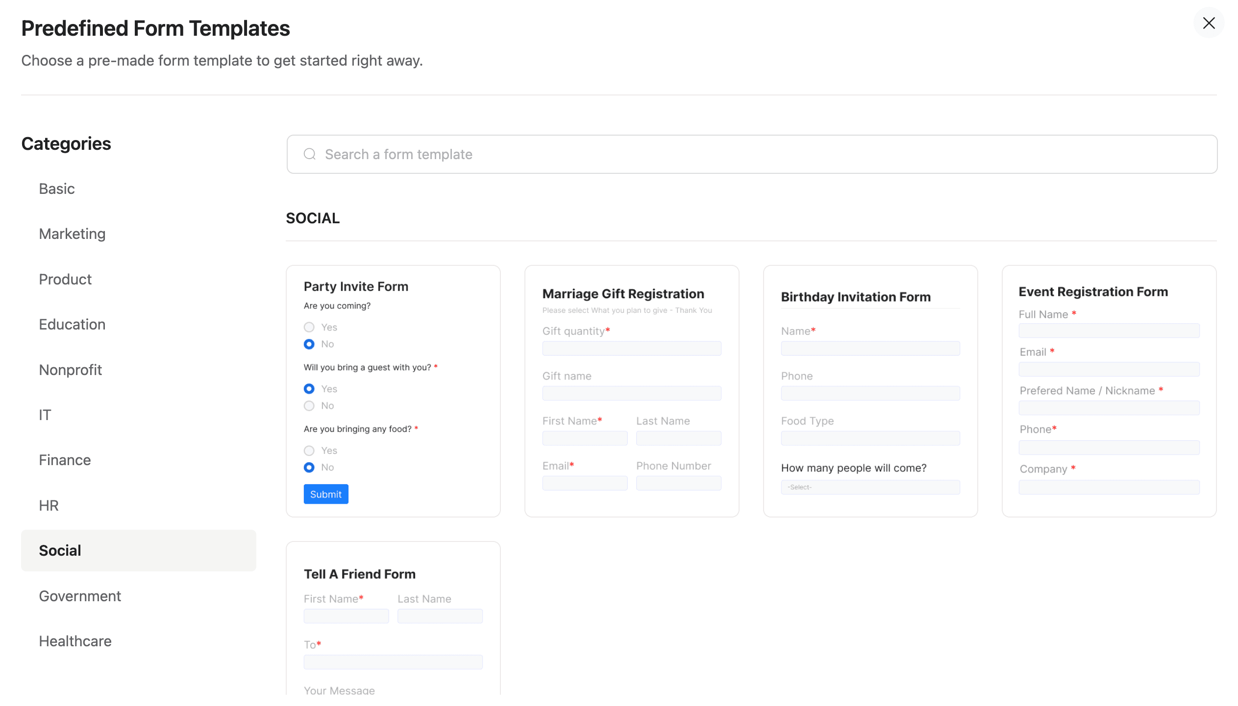 Form Template 10