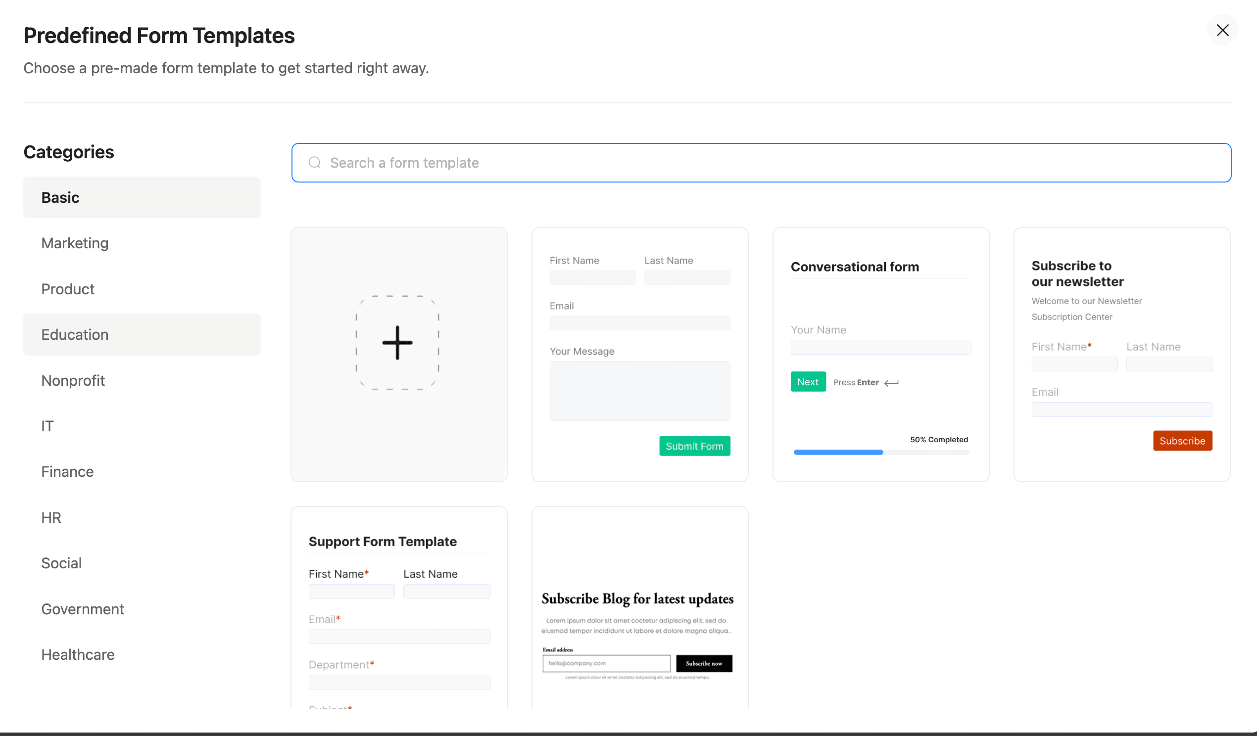 Form Template 4