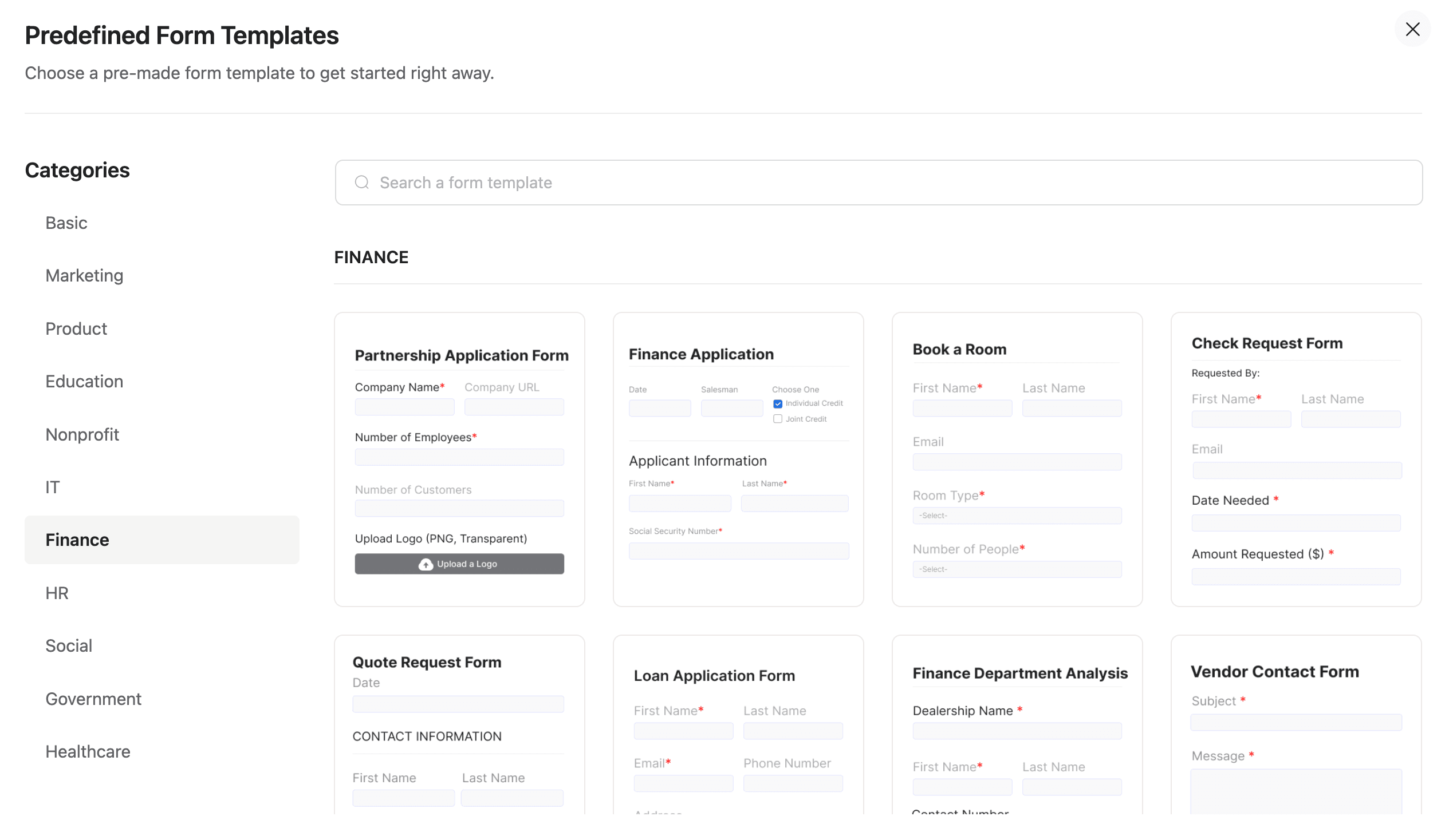 Form Template 5