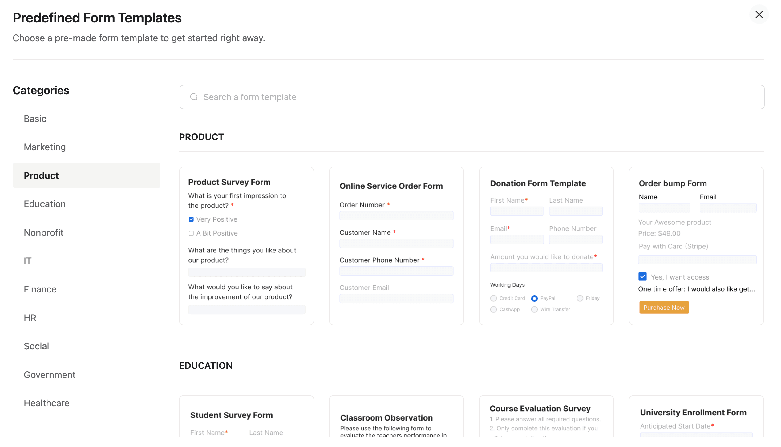 Form Template 9